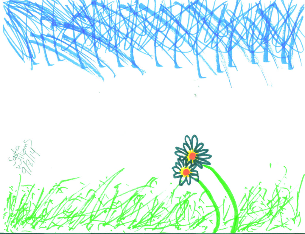 an illustration of grass
