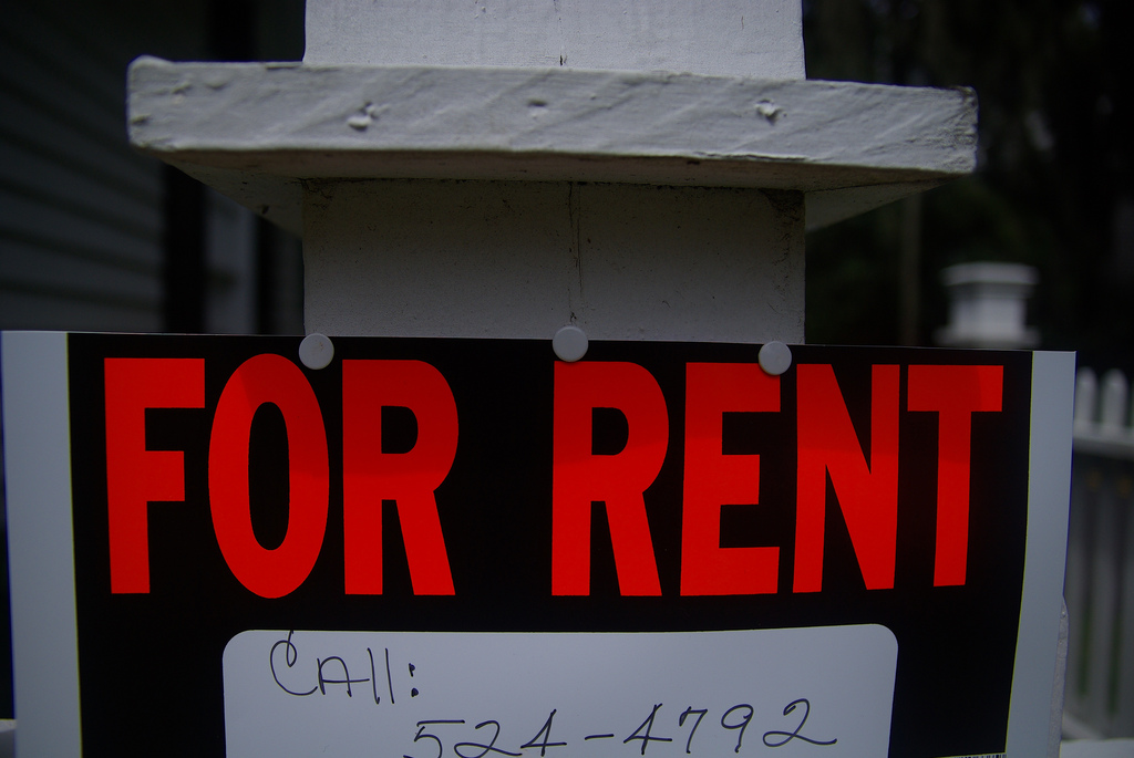Photo of For Rent Sign