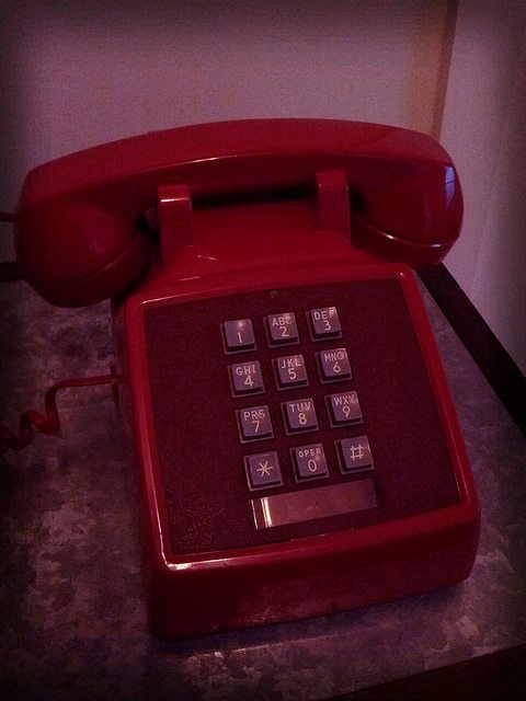 Red telephone