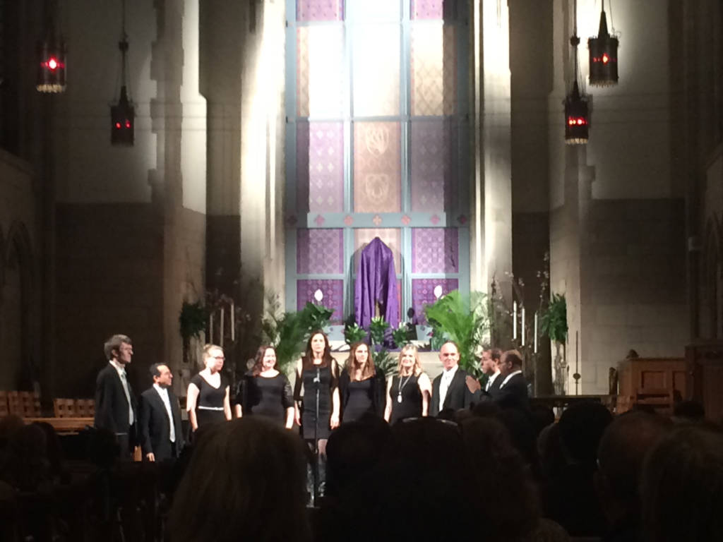 Annual Sing Out for Shelter Concert at the Metropolitan Memorial United Methodist Church.