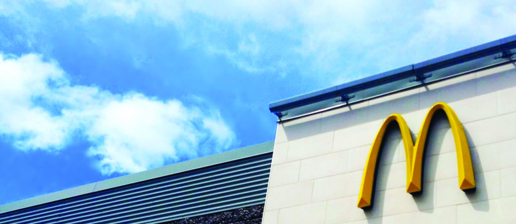 A photo of McDonald's Golden Arches