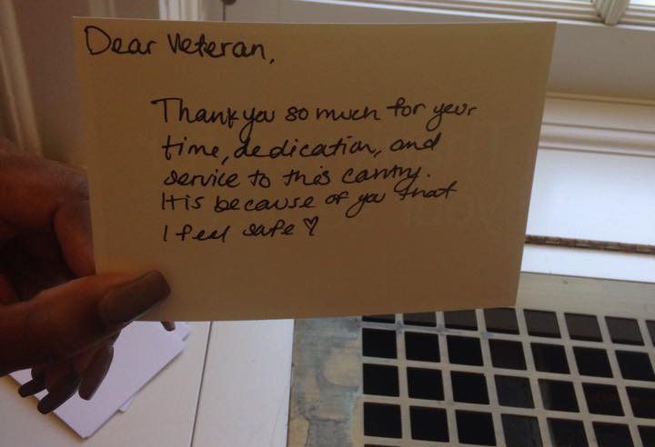 letter to a veteran at Walter Reed National Medical Center - Totes of Hope