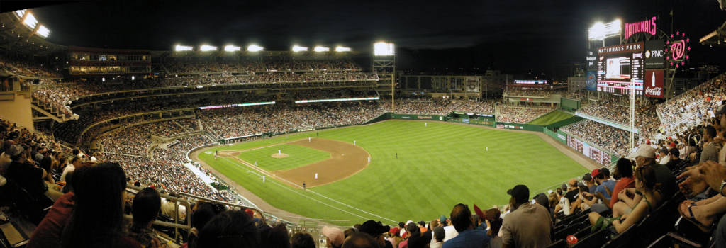 A photo of the Washington Nationals Stadium.