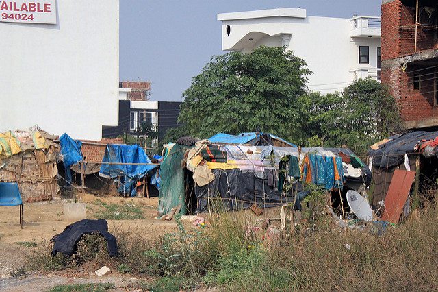 Photo of a slum