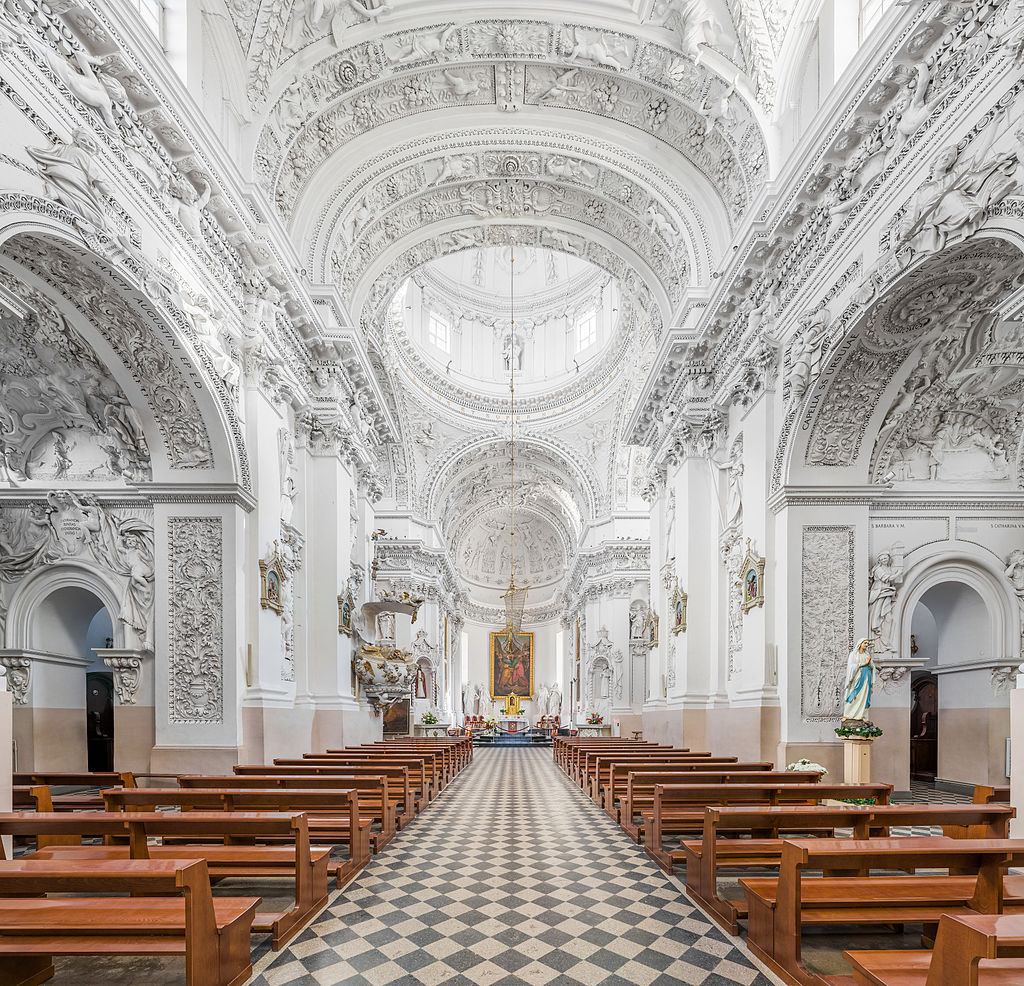 A photo of the inside of a church.