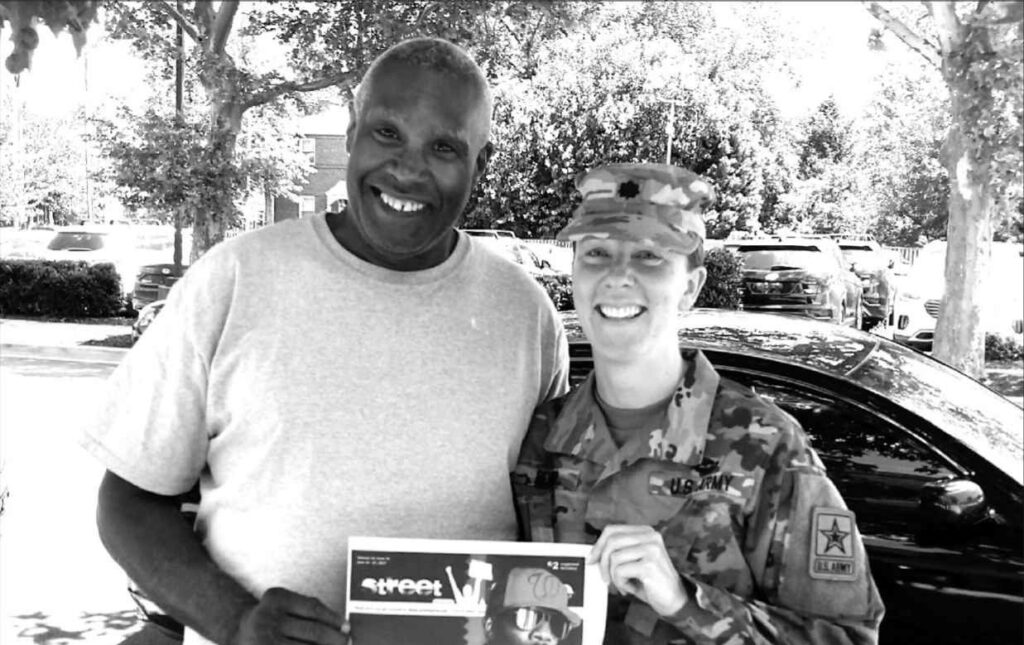 Wendell Williams and LTC Sherry Oehler
