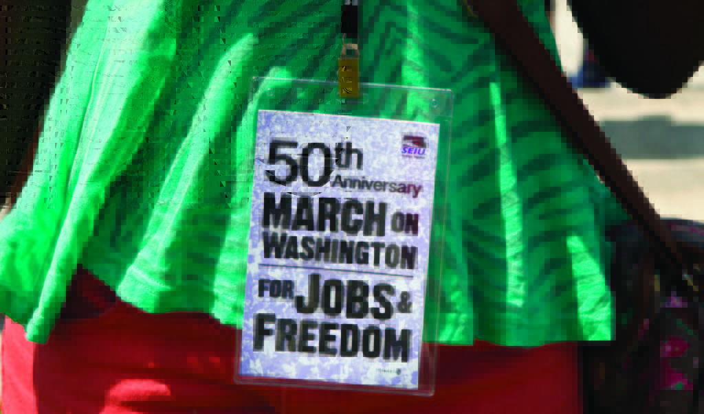 50th anniversary of the march on Washington