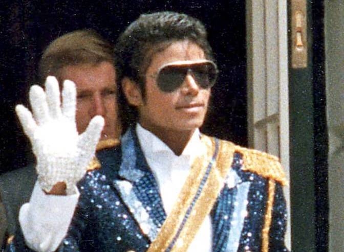 Michael Jackson visits the Reagans, 1984