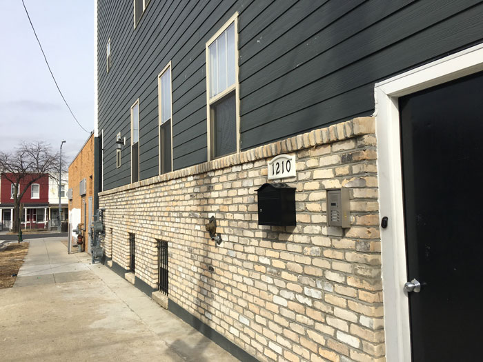 Photo of the outside of the new Transitional Residential Program apartments