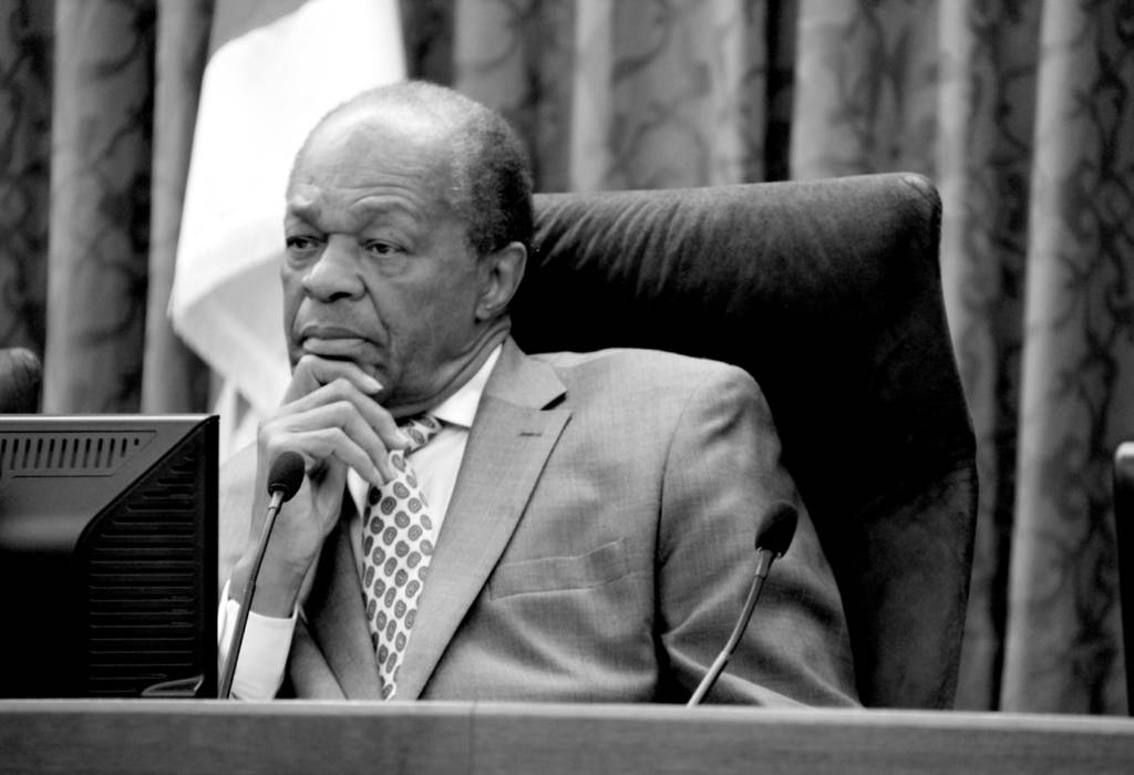 Marion Barry, sits as Ward 8’s city council representative.