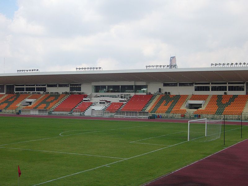 a stadium