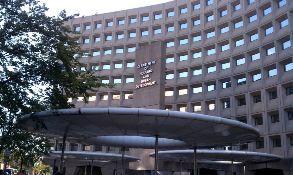Photo of the US Department of Housing and Urban Development office building in Washington, D.C.