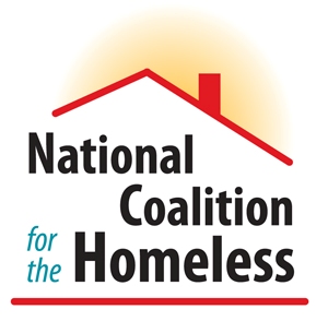 Image of National Coalition for the Homeless logo.