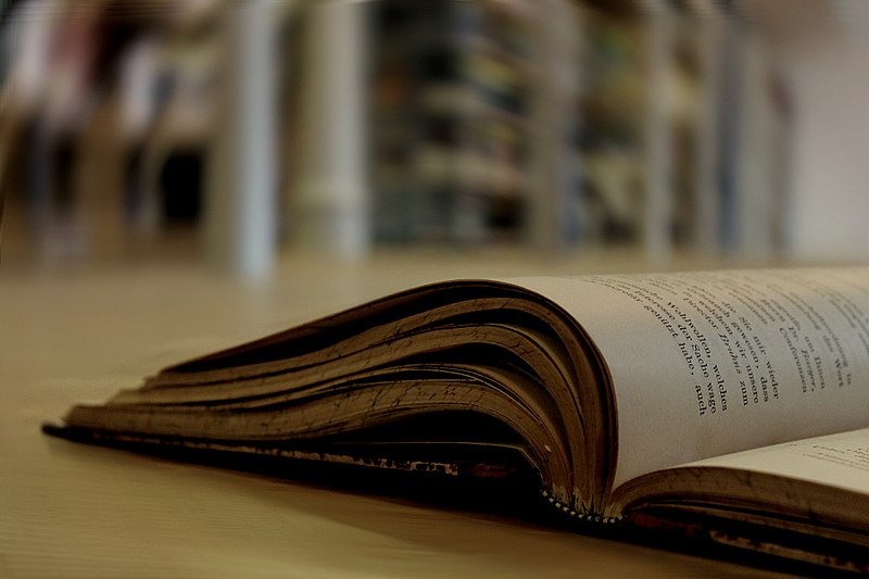 Image of an open book.
