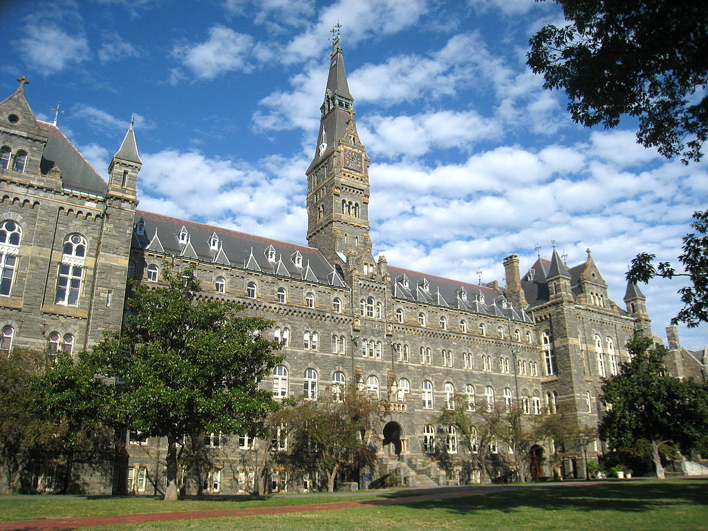Photo of Healy Hall, Georgetown University