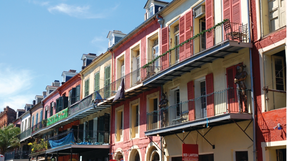 Photo of buildings in New Orleans