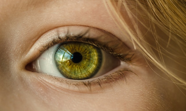 Image of a woman's eye close-up