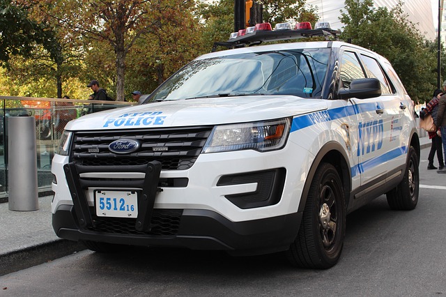 Image of a police car