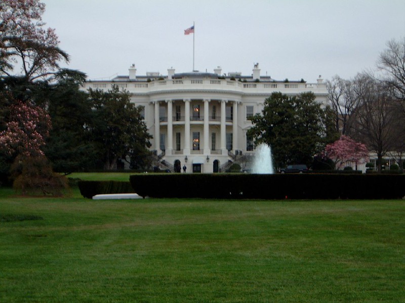 A picture of the White House