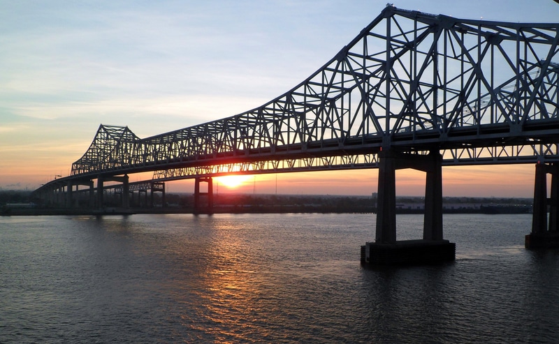 Photo of bridge in New Orleans
