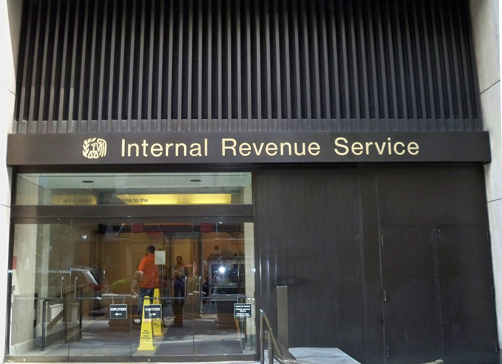 Photo of an IRS office