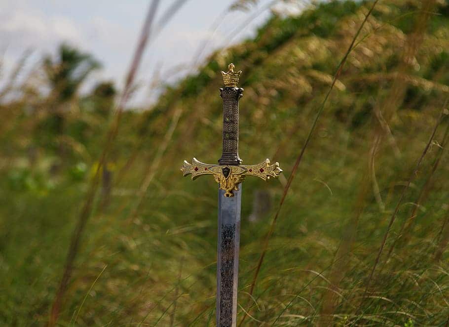 photo of a sword