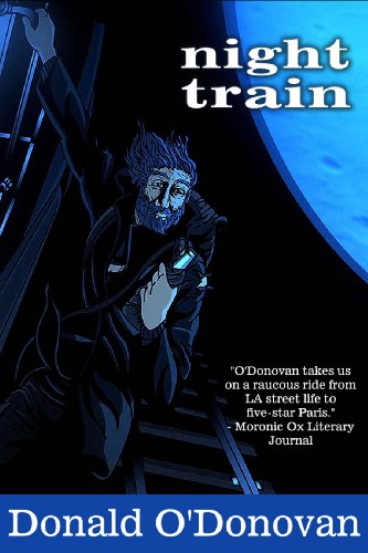 An image of the cover of the book, "Night Train."