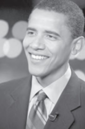 A photo of President Barrack Obama.