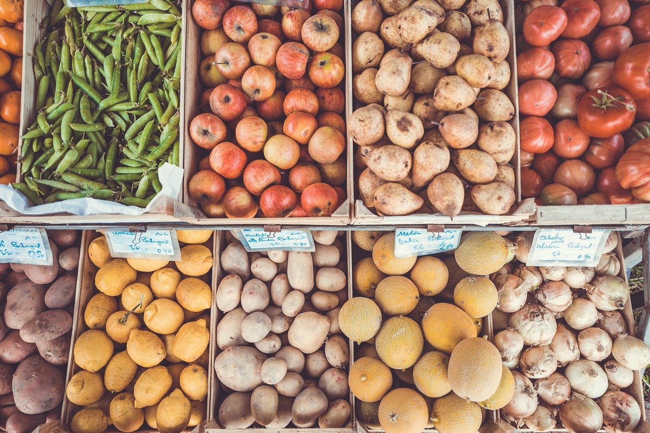 Photo of vegetables at a market