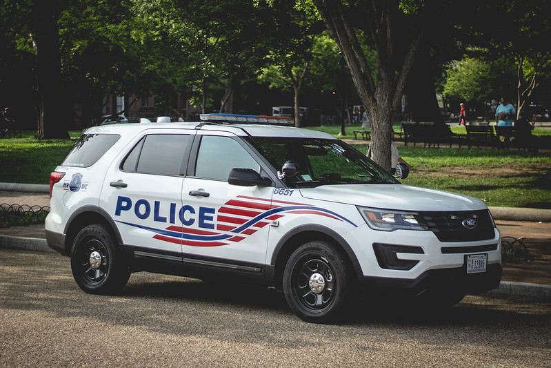 Photo of a DCPD SUV.